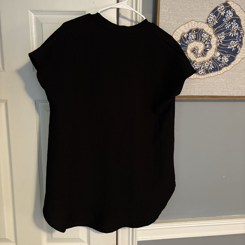 SHEIN Black Short Sleeve Tee
